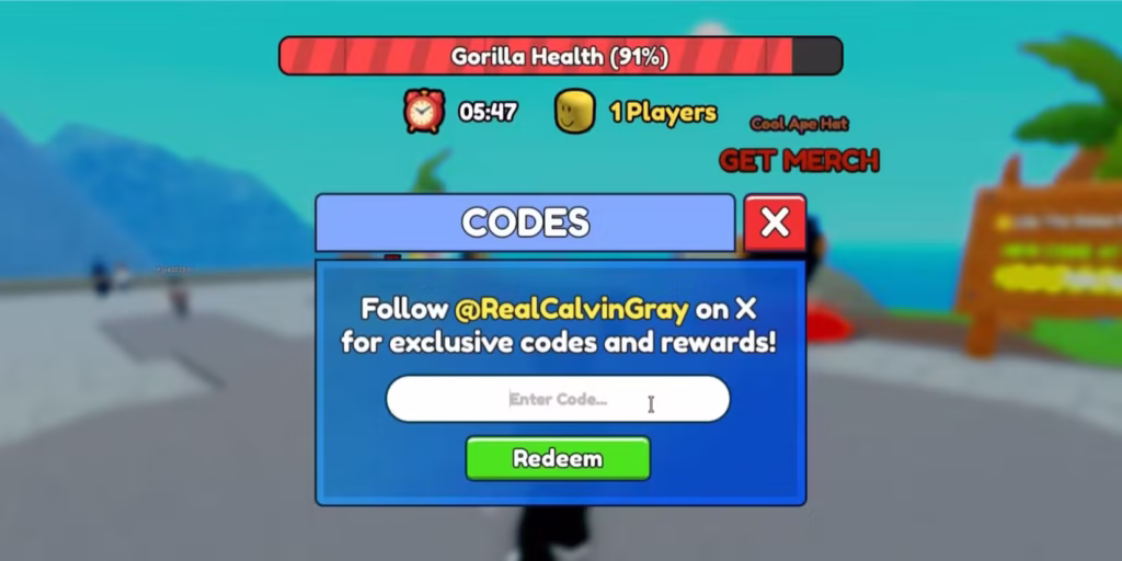 FIGHT DA GORILLA codes tháng 6-2025 1 gamen.pro figh da gorilla codes 4