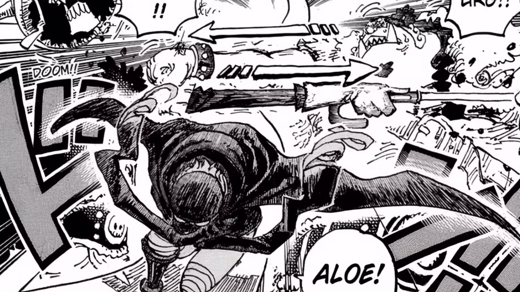 gamen.pro gunko defeats jinbe and brook one piece chapter 1147 read