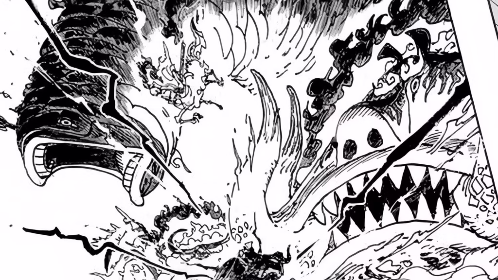 gamen.pro joy boy haki emet vs five elders one piece 1122 1