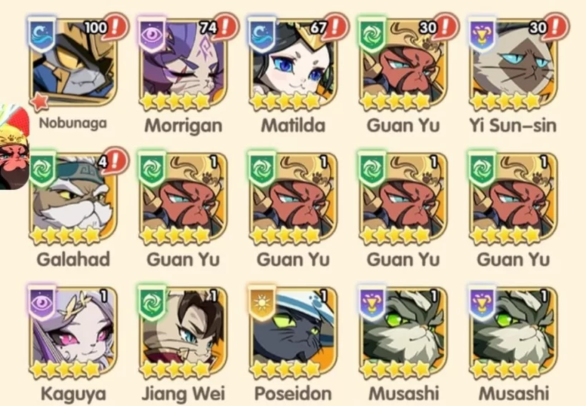 Rise of Kittens: Bảng xếp hạng chuẩn chỉnh cho game thủ 1 gamen.pro rise of kittens heroes jpg 820