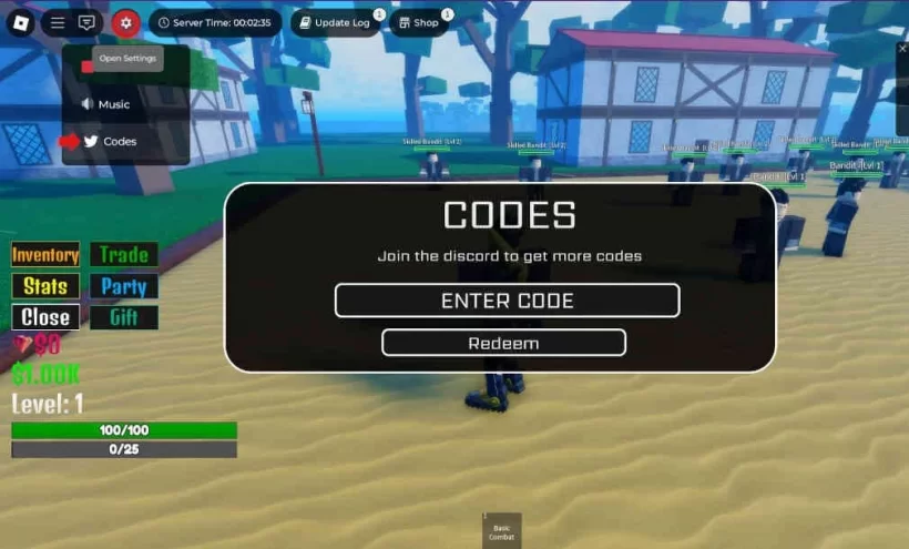 Ijul Piece 2 - Tổng hợp mã code tháng 6/2025 nhận Kim Cương và Tiền vàng 1 gamen.pro roblox ijul piece 2 how to redeem the codes jpg 820