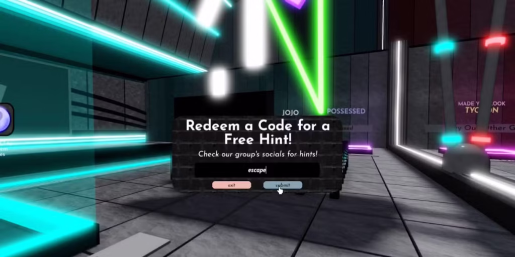 gamen.pro terminal escape room codes 3 1