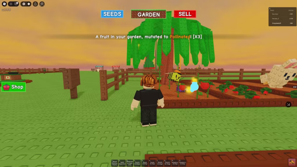 gamen.pro worker bee swarm event in grow a garden