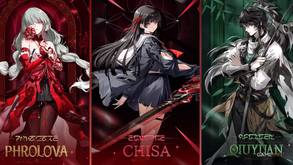 gamen.pro wuthering waves collage official character art phrolova chisa qiuyuan