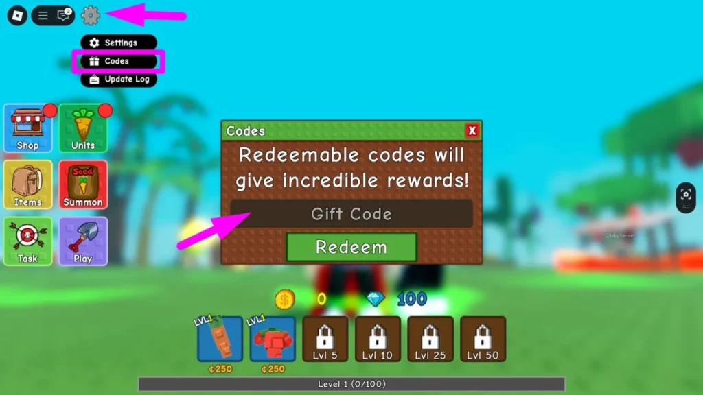 garden tower defense codes page gamen.pro