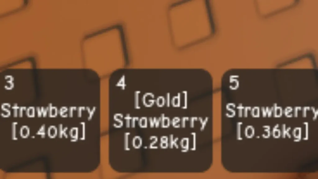 Tất cả các loại thời tiết trong Grow a Garden 2 grow a garden gold strawberry inventory listing gamen.pro
