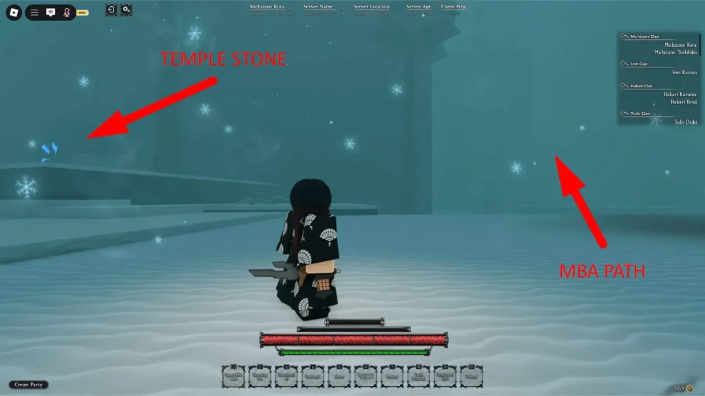 Heian: Toàn tập vị trí và yêu cầu để sở hữu mọi Chú thuật (Cursed Technique) 6 heian cursed technique teacher location mythical beast amber path gamen.pro
