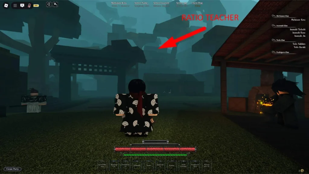 Heian: Toàn tập vị trí và yêu cầu để sở hữu mọi Chú thuật (Cursed Technique) 2 heian cursed technique teacher location ratio gamen.pro