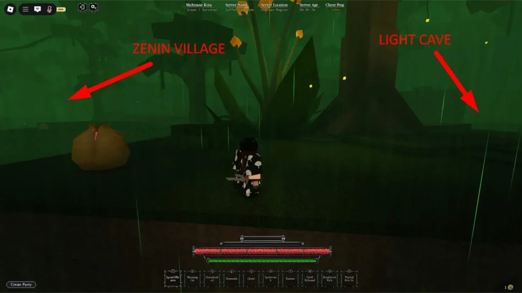 Heian: Toàn tập vị trí và yêu cầu để sở hữu mọi Chú thuật (Cursed Technique) 10 heian cursed technique teacher location shrine gamen.pro