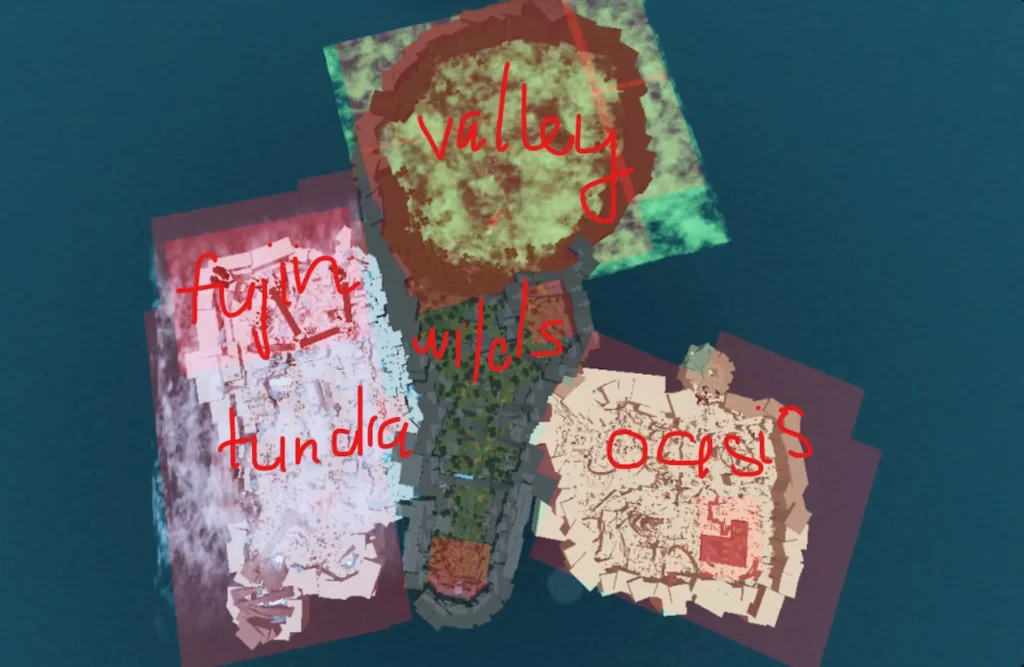 Heian: Toàn tập vị trí và yêu cầu để sở hữu mọi Chú thuật (Cursed Technique) 1 heian map gamen.pro
