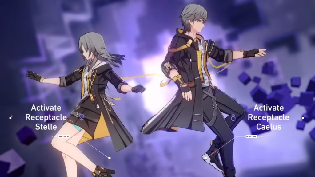honkai star rail trailblazer stelle and caelus selection gamen.pro