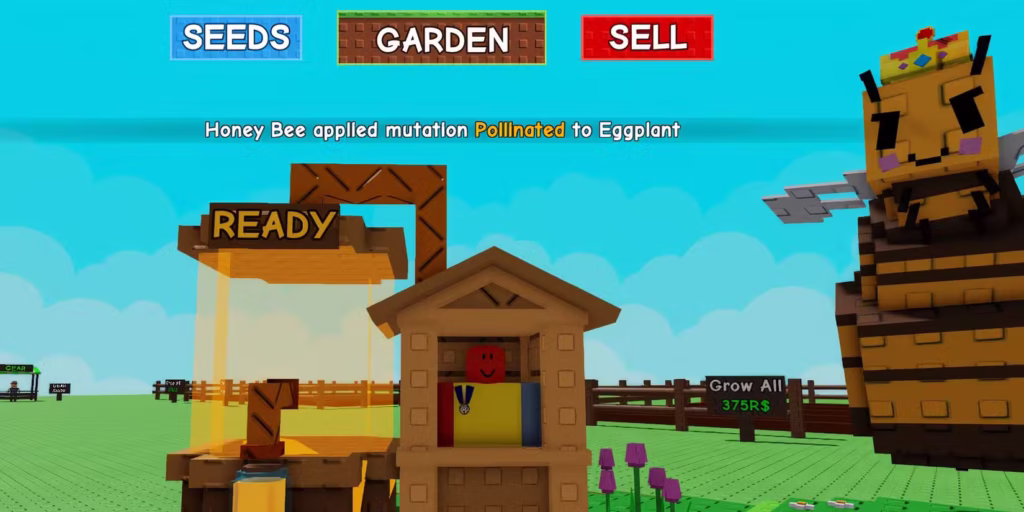 Bí quyết kiếm Honey nhanh chóng trong Grow a Garden 3 how to get honey fast in grow a garden 5 gamen.pro