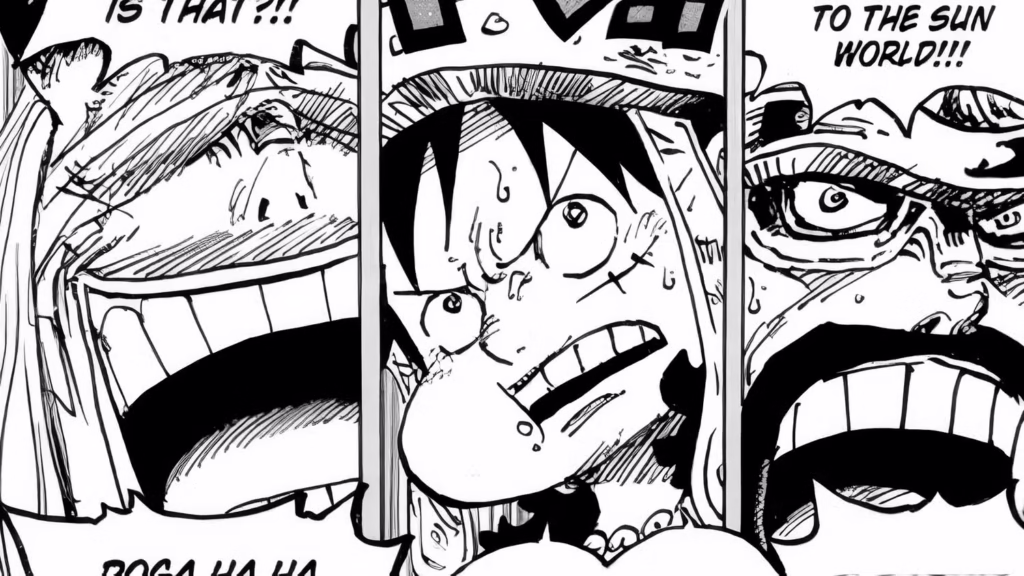 One Piece: Tiết lộ động trời về Trái ác quỷ Gomu Gomu no Mi 1 loki luffy hajurdin one piece chapter 1152 raw scans gamen.pro