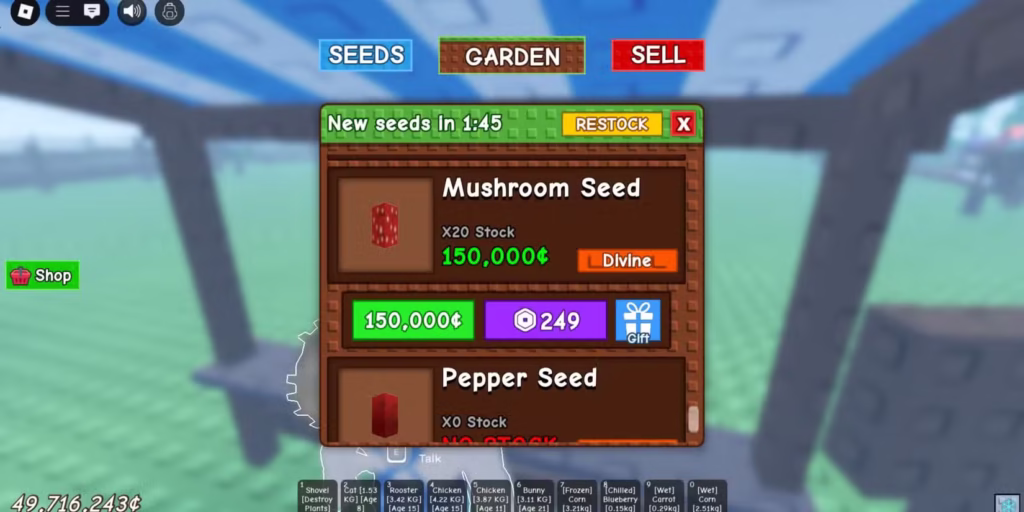 mushroom seeds grow a garden gamen.pro