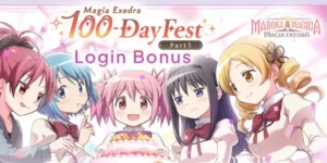 puella magi madoka magica magia exedra ios android 100th day cover jpg 820 gamen.pro