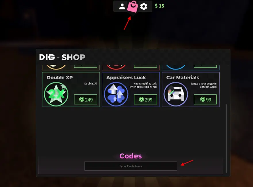 Mã code Dig Roblox tháng 6/2025: Nhận phụ kiện Evil Horns và nhiều vật phẩm miễn phí 1 redeem codes for dig roblox gamen.pro