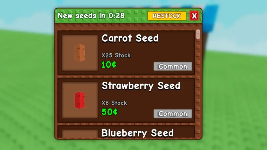 roblox grow a garden seed shop menu gamen.pro