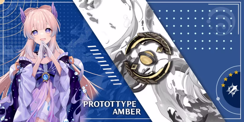 sangonomiya kokomi using prototype amber in genshin impact gamen.pro