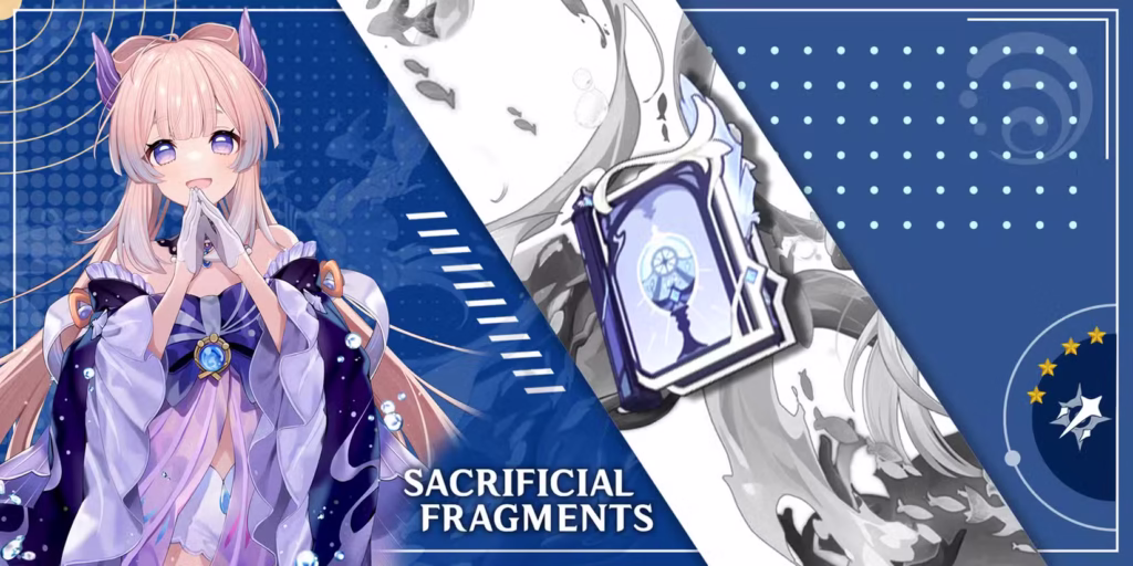 sangonomiya kokomi using sacrificial fragments in genshin impact gamen.pro