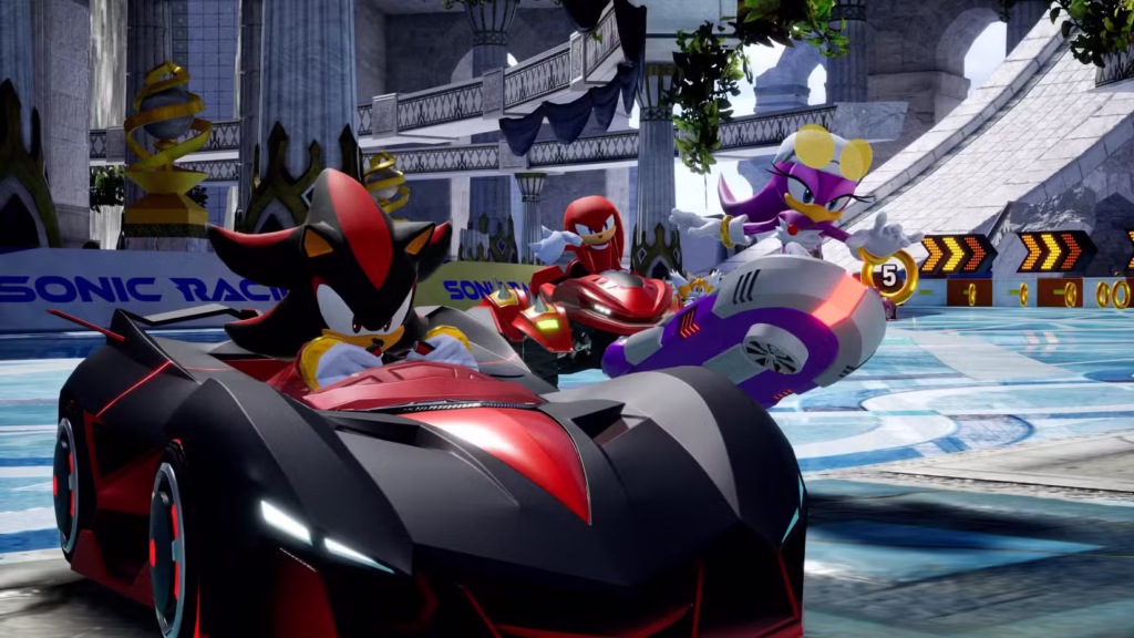 Sonic Racing: Crossworlds - Đối thủ xứng tầm "soán ngôi" Mario Kart World 2 sonicracingcrossworldsshadowpose gamen.pro 1