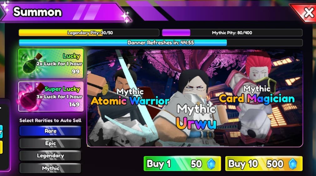 Anime Royale: Bảng xếp hạng nhân vật mạnh nhất 2 summon anime royale gamen.pro