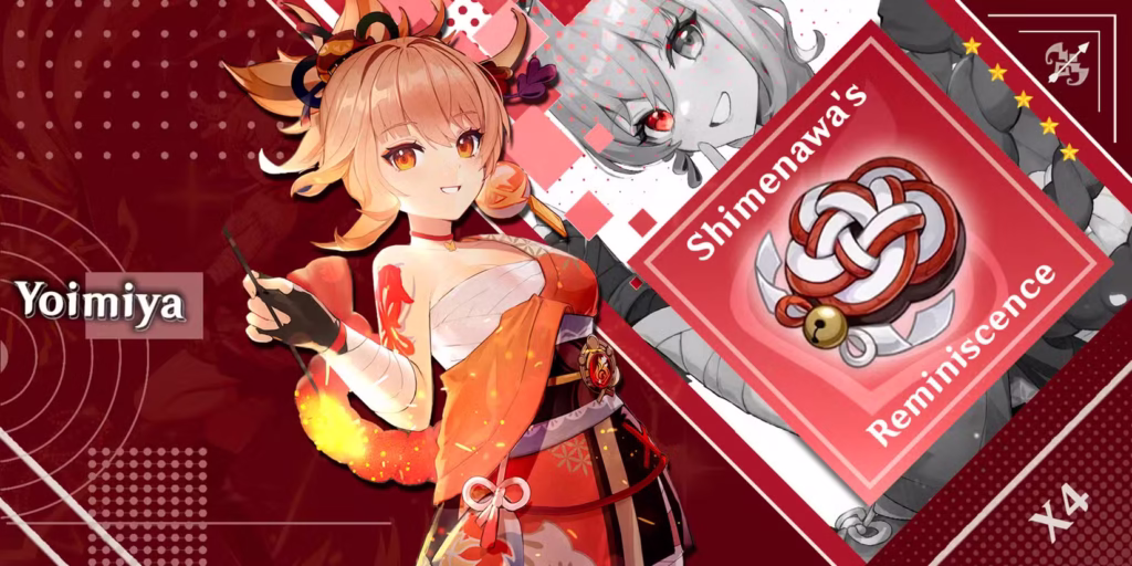 yoimiya best artifact in genshin impact gamen.pro