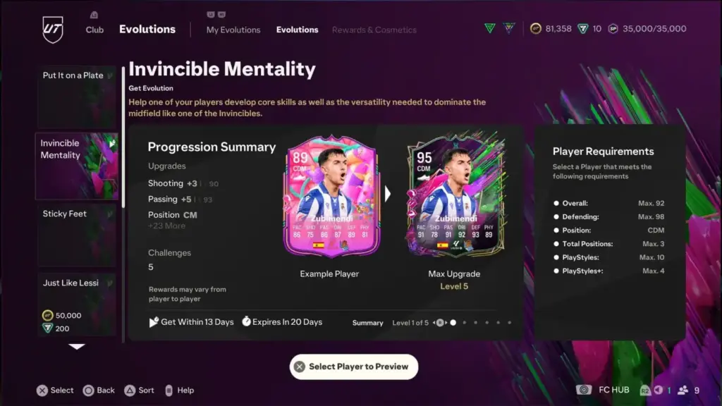 EA FC 25 Invincible Mentality Evolution gamen.pro 1