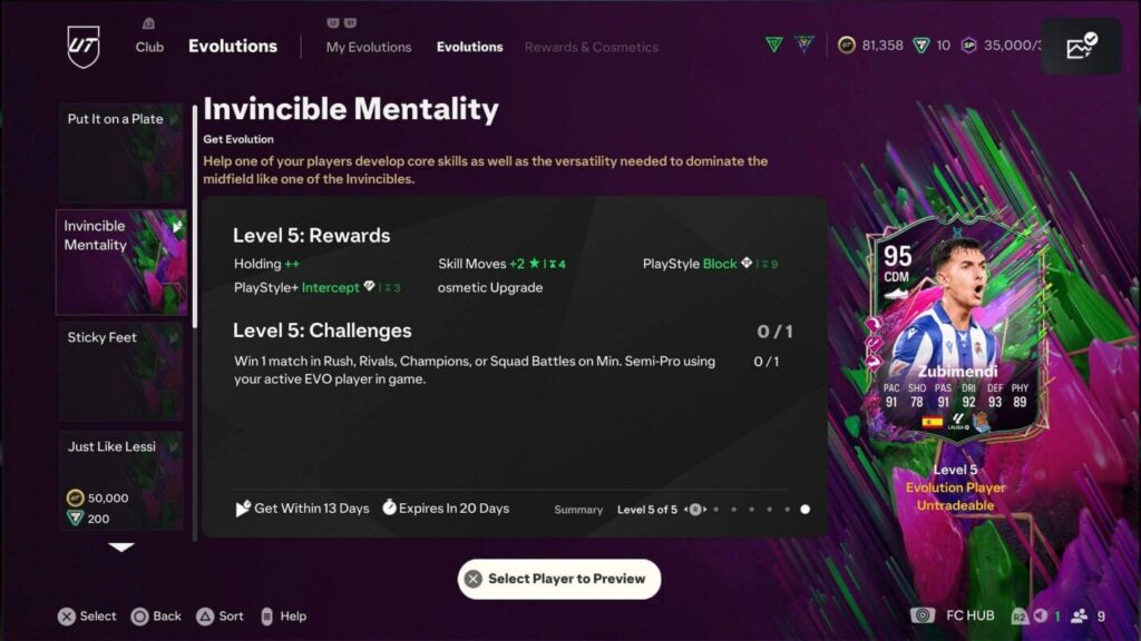 EA FC 25 Invincible Mentality Evolution gamen.pro 2