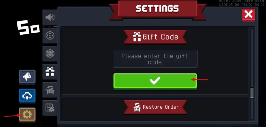 Soul Knight codes redeem option gamen.pro