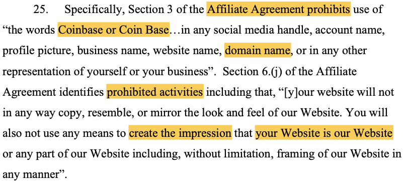 Coinbase kiện người sử dụng tên miền trục lợi 1 coinbase gamen.pro 28072025