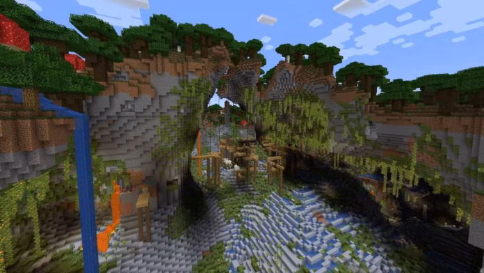 dark oak mushroom lush cave in minecraft 1 gamen.pro