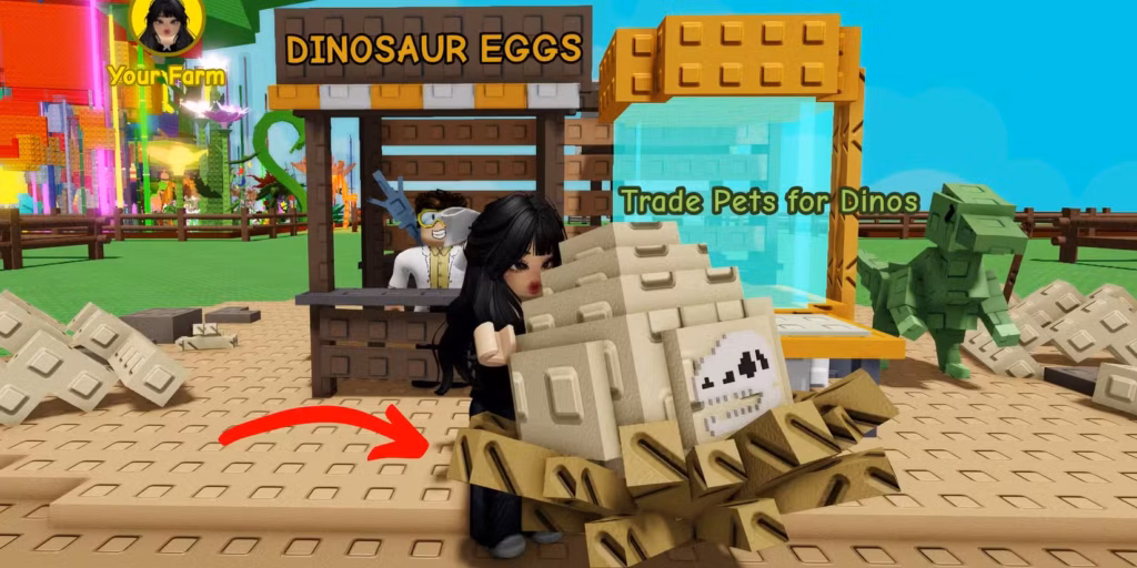 Grow a Garden Prehistoric Update: Hướng dẫn chi tiết săn khủng long 4 dinosaur egg in grow a garden gamen.pro