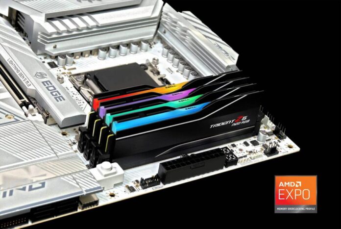 gamen.pro 01 gskill trident z5 neo rgb black x4 amd expo