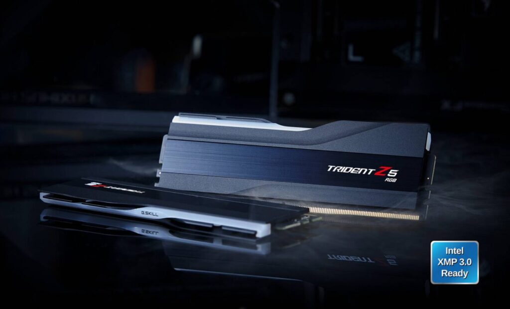 G.SKILL ra mắt bộ kit RAM DDR5 256GB với tốc độ ép xung lên tới 6000MHz 3 gamen.pro 03 gskill trident z5 rgb black x2 intel xmp
