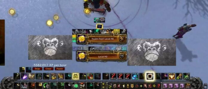 gamen.pro 49685 world first level 90 achieved by lmgd1 in just over 3 hours mists of pandaria