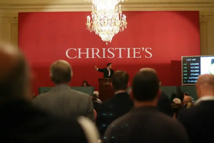 gamen.pro Christies auction RED BACKGROUND