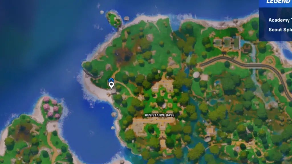 gamen.pro Fortnite map landing 260720259