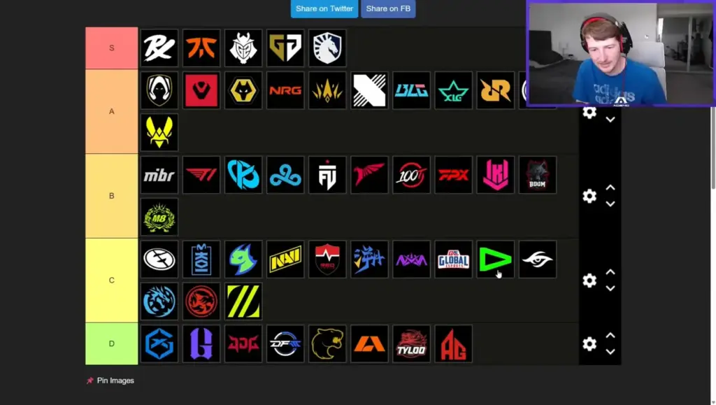gamen.pro Valorant ranking all 48 VCT teams before stage 2