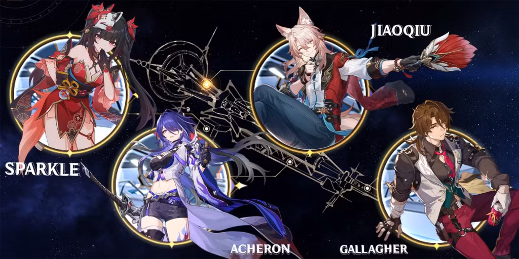 gamen.pro acheron jiaoqiu gallagher and sparkle team composition in honkai star rail