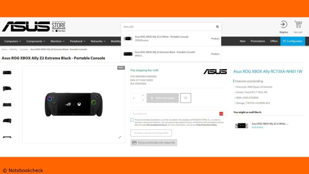 Rò rỉ giá bán Asus Xbox Ally X: Đắt hơn cả hai chiếc Steam Deck cộng lại 1 gamen.pro asus xbox ally x price leak