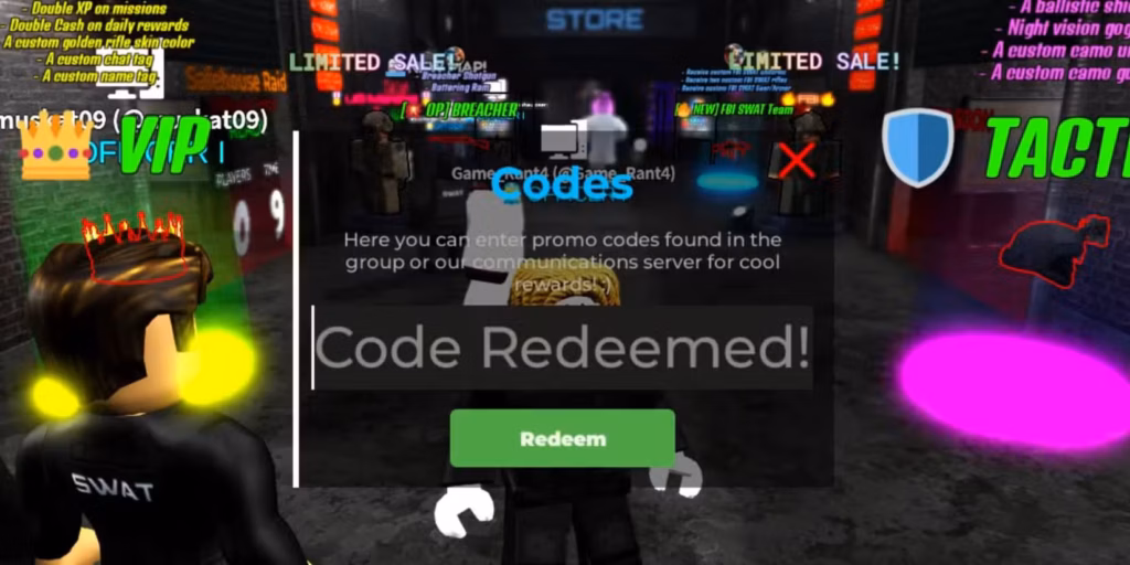 Roblox: Bodycam - Cập nhật mã code tháng 7/2025 và bí quyết lên đồ SWAT chất lừ 1 gamen.pro bodycam codes 3