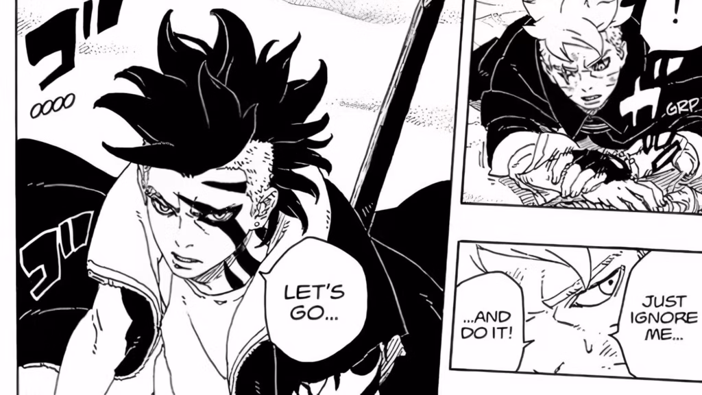 Boruto: Two Blue Vortex Chapter 24 - Mở đầu arc mới với trận chiến đỉnh cao tại Sunagakure 1 gamen.pro boruto and kawaki boruto tbv chapter 24 spoilers