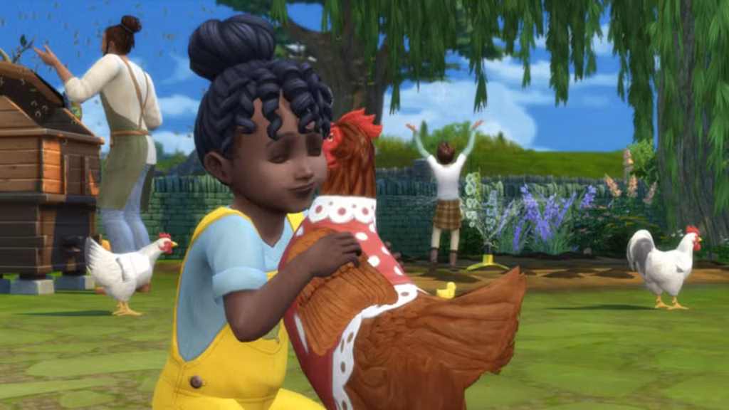 gamen.pro chicken the sims 4 cottage living