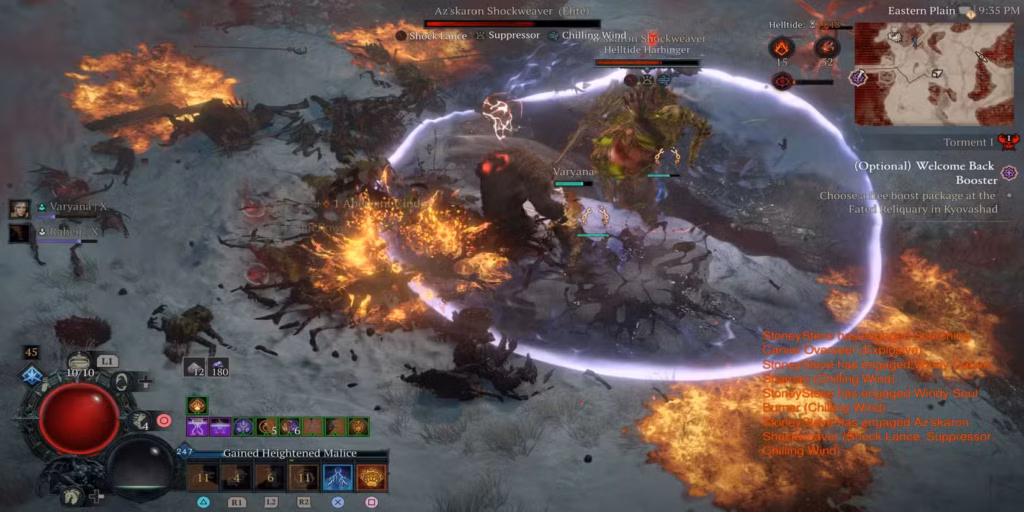 Build mạnh nhất để lên level nhanh trong Diablo 4 Season 9 6 gamen.pro diablo 4 pulverize druid