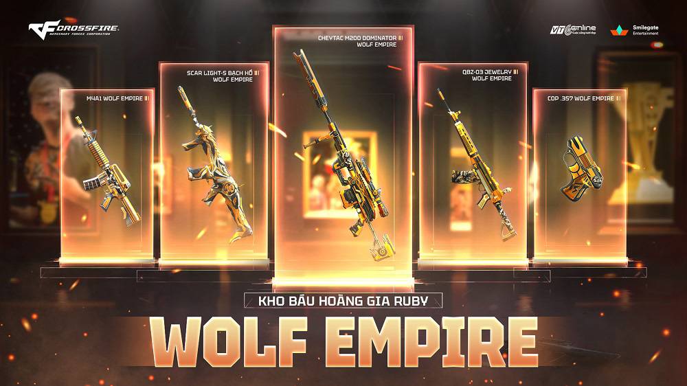Đột Kích chốt tháng 7 với Kho Báu Hoàng Gia Ruby Wolf Empire đầy bản lĩnh 1 gamen.pro dot kich 24072025 1