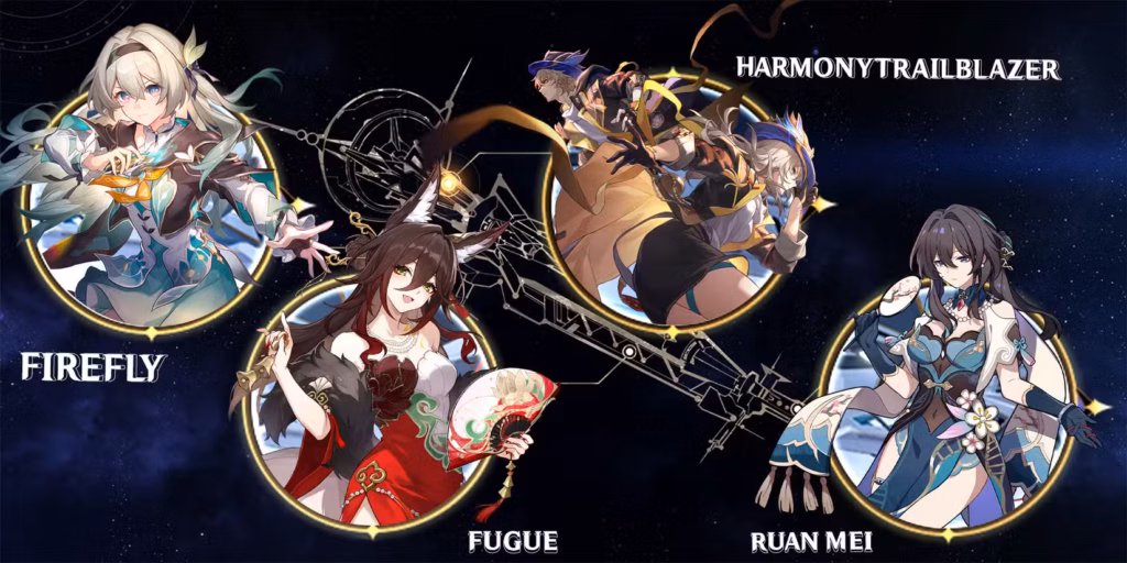 gamen.pro fugue harmony trailblazer ruan mei and firefly team composition in honkai star rail