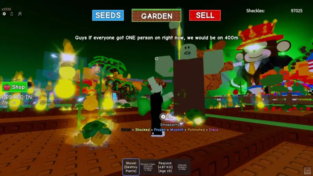 Hướng dẫn săn Infected Mutation và sự kiện Zombie Invasion trong Grow a Garden 4 gamen.pro grow a garden infected mutation zombie invasion weather 08