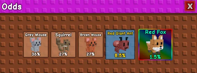 gamen.pro grow a garden squirrel odds