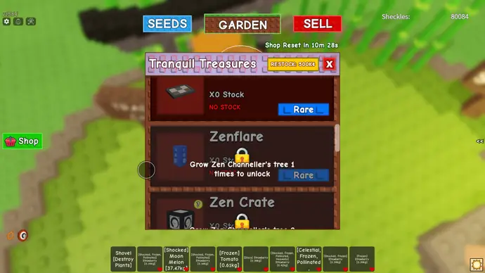 Grow a Garden: Hướng dẫn cách nhận hạt giống Zenflare 1 gamen.pro grow a garden zenflare seed 01