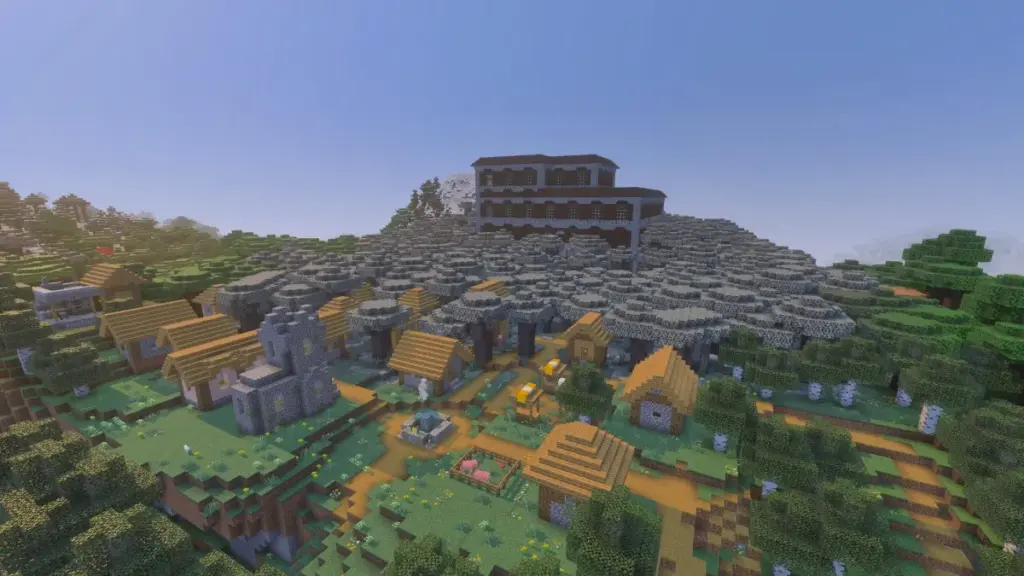 gamen.pro minecraft bedrock pale forest best seed